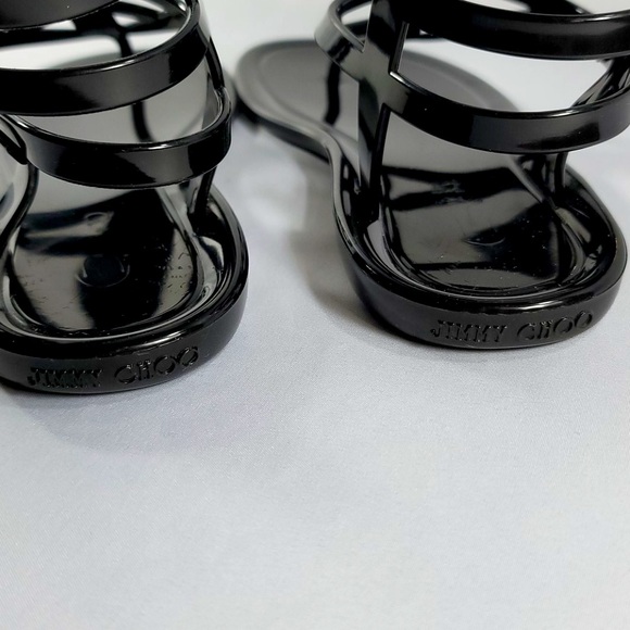 Jimmy Choo Margot Gladiator Jelly Sandals Size 37 - Picture 4 of 11